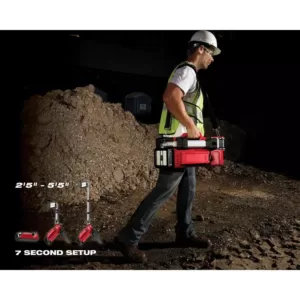 Milwaukee M18 ONE-KEY 18-Volt Lithium-Ion Cordless ROCKET Dual Pack Tower Light (Tool-Only)