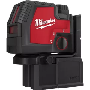 Milwaukee Green 100 ft. Cross Line and Plumb Points Rechargeable Laser Level with REDLITHIUM Lithium-Ion USB Battery and Charger