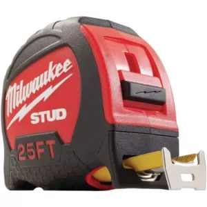 Milwaukee 10 in. 360-Degree Locking Die Cast Torpedo Level with 25 ft. STUD Tape Measure