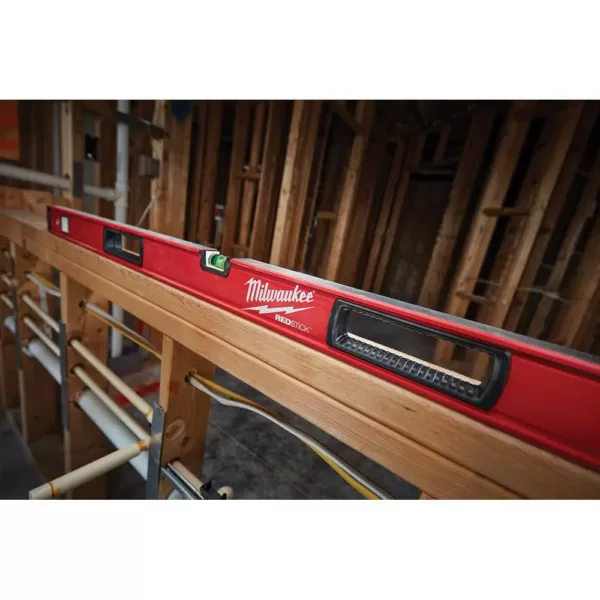 Milwaukee 24 in./48 in. REDSTICK Box Level Set