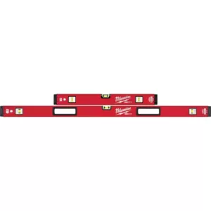 Milwaukee 24 in./48 in. REDSTICK Magnetic Box Level Set