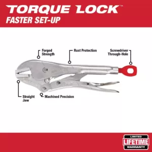 Milwaukee Torque Lock Locking Pliers Kit (10-Piece)