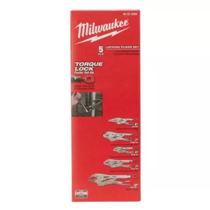 Milwaukee Torque Lock Locking Pliers Kit (5-Piece)