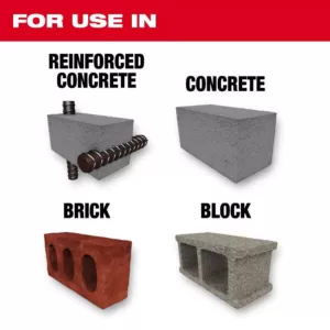 Milwaukee 3/16 in. x 6 in. MX4 SDS-Plus Carbide Bit