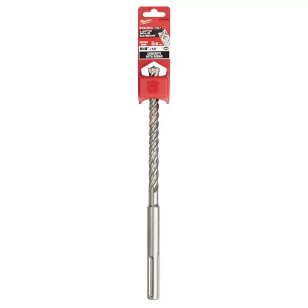 Milwaukee 5/8 in. x 13 in. SDS-Max Carbide Bit