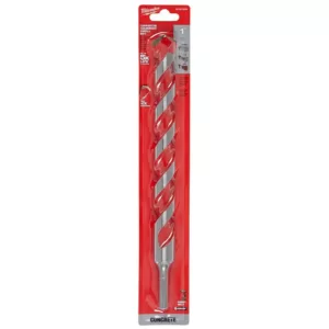 Milwaukee 1 in. x 10 in. x 12 in. Carbide Hammer Drill Bit