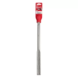 Milwaukee 1 in. x 16 in. SDS-Max SLEDGE Steel Flat Chisel Bit