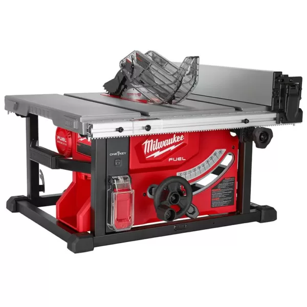 Milwaukee M18 FUEL 18-Volt Lithium-Ion Brushless 10 in. Cordless Dual Bevel Sliding Compound Miter Saw with 8-1/4 in. Table Saw