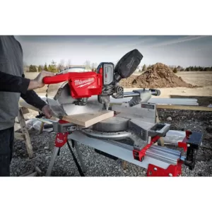 Milwaukee M18 FUEL 18-Volt Lithium-Ion Brushless 12 in. Cordless Dual Bevel Sliding Compound Miter Saw with Compact Router