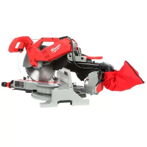 Milwaukee 12 in. Sliding Dual Bevel Miter Saw with Folding Miter Saw Stand