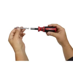 Milwaukee 9-in-1 SAE Hex/Key Drive Multi-Bit Screwdriver