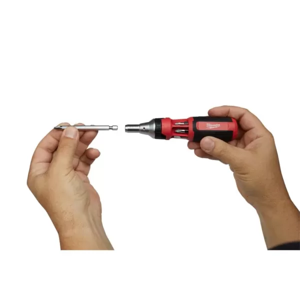 Milwaukee 9-in-1 ECX Drive Ratcheting Multi-Bit Screwdriver