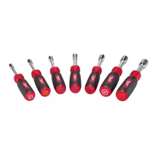 Milwaukee SAE Hollow Shaft Nut Driver Set (7-Piece)