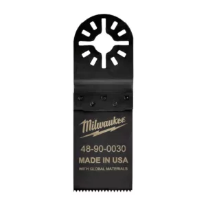 Milwaukee 1-1/4 in. Steel Hard Point Oscillating Multi-Tool Blade