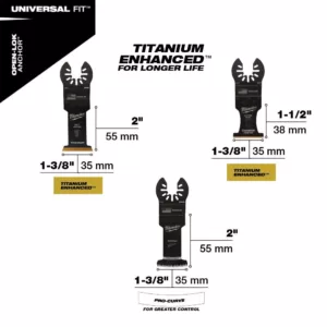 Milwaukee Oscillating Multi-Tool Blade Starter Kit (12-Piece)