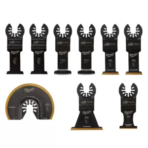 Milwaukee Oscillating Multi-Tool Blade Kit (9-Piece)