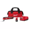 Milwaukee M12 12-Volt Lithium-Ion Cordless Oscillating Multi-Tool Kit with(2) 1.5Ah Batteries, Accessories, Charger and Tool Bag