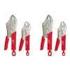 Milwaukee Torque Lock Curved Jaw Locking Pliers Set (4-Piece)