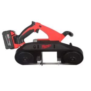 Milwaukee M18 18-Volt Lithium-Ion Cordless Band Saw Kit with Two 3.0 Ah Batteries, Charger, Hard Case