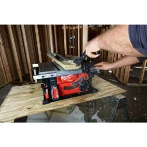 Milwaukee M18 FUEL ONE-KEY 18-Volt Lithium-Ion Brushless Cordless 8-1/4 in. Table Saw W/ Table Saw Stand (Tool Only)