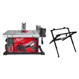 Milwaukee M18 FUEL ONE-KEY 18-Volt Lithium-Ion Brushless Cordless 8-1/4 in. Table Saw Kit with (1) 12.0Ah Battery and Stand