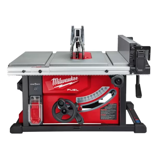 Milwaukee M18 FUEL ONE-KEY 18- volt Lithium-Ion Brushless Cordless 8-1/4 in. Table Saw Kit W/ (1) 12.0Ah Battery & Rapid Charger