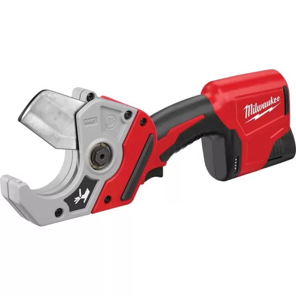 Milwaukee M12 12-Volt Lithium-Ion Cordless PVC Shear Kit W/ Free 6.0ah Battery