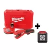 Milwaukee M12 12-Volt Lithium-Ion Cordless Copper Tubing Cutter Kit W/ 1000 Lumens M12 Flood Light