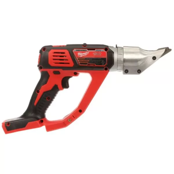 Milwaukee M18 18-Volt Lithium-Ion Cordless 18-Gauge Double Cut Metal Shear (Tool-Only)