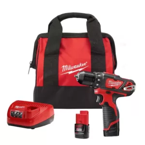 Milwaukee M12 12-Volt Lithium-Ion Cordless 3/8 in. Drill/Driver Kit with  M12 Oscillating Multi-Tool