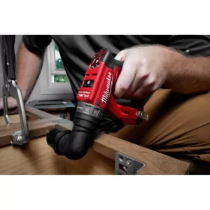 Milwaukee M12 FUEL 12-Volt Lithium-Ion Brushless Cordless 4-in-1 Installation 3/8in. Drill Driver & SURGE Impact Driver Combo Kit