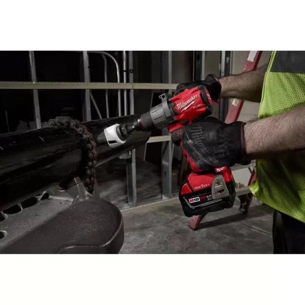 Milwaukee M18 FUEL ONE-KEY 18-Volt Lithium-Ion Brushless Cordless 1/2 in. Drill Driver Kit with Two 5.0 Ah Batteries Hard Case