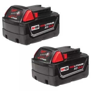 Milwaukee M18 18-Volt Lithium-Ion XC Extended Capacity Battery Pack 3.0Ah (6-Pack)