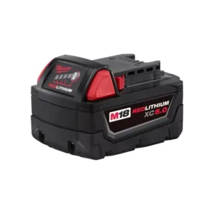 Milwaukee M18 18-Volt Lithium-Ion XC Extended Capacity 5.0Ah Battery Pack