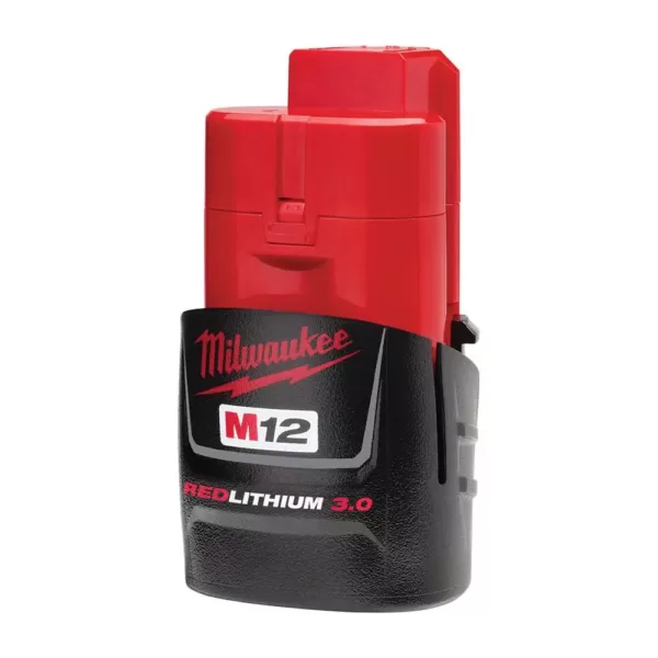 Milwaukee M12 12-Volt Lithium-Ion Compact Battery Pack 3.0Ah (2-Pack)