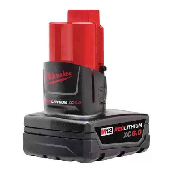 Milwaukee M12 12-Volt Lithium-Ion XC Extended Capacity Battery Pack 6.0Ah (4-Pack)