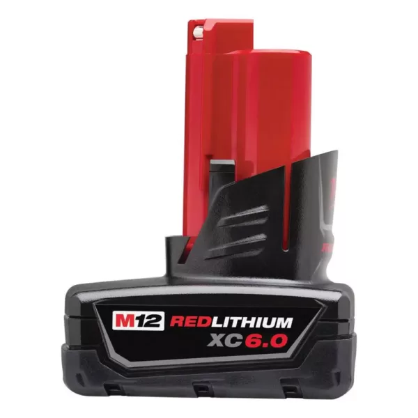 Milwaukee M12 12-Volt Lithium-Ion XC Extended Capacity 6.0Ah Battery Pack