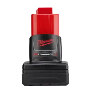 Milwaukee M12 12-Volt Lithium-Ion 3.0 Ah and 1.5 Ah Battery Packs and Charger Starter Kit