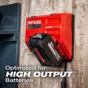 Milwaukee M12 and M18 12-Volt/18-Volt Lithium-Ion Multi-Voltage Super Charger Battery Charger