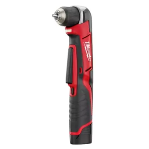 Milwaukee M12 12-Volt Lithium-Ion Cordless Combo Tool Kit (3-Tool) with M12 Right Angle Drill