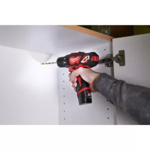 Milwaukee M12 12-Volt Lithium-Ion Cordless Combo Kit (3-Tool) with M12 3/8 in. Ratchet