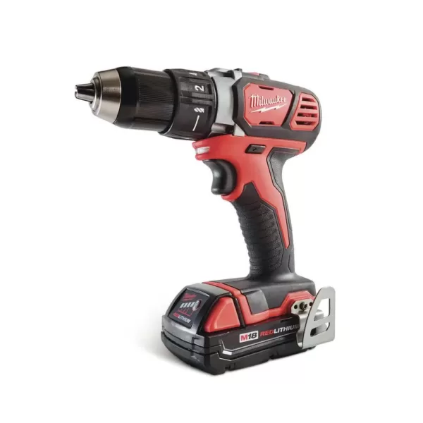 Milwaukee M18 18-Volt Lithium-Ion Cordless Drill Driver/Impact Driver Combo Kit (2-Tool) w/(2) 1.5Ah Batteries, Charger, Tool Bag