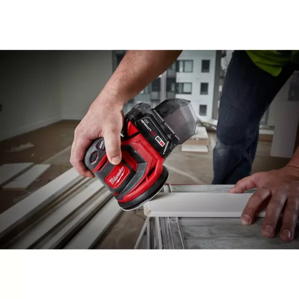 Milwaukee M18 18-Volt Lithium-Ion Cordless Combo Kit (6-Tool) with 2 M18 Batteries, 1 Charger, 1 Tool Bag