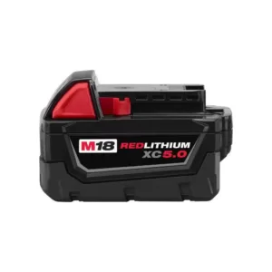 Milwaukee M18 18-Volt Lithium-Ion Cordless Combo Tool Kit (4-Tool) w/ Wet/Dry Vacuum and Additional 5.0Ah Battery