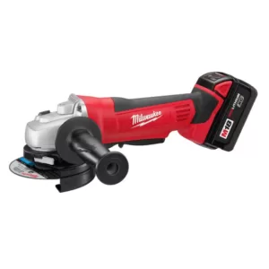 Milwaukee M18 18-Volt Lithium-Ion Cordless Combo Tool Kit (4-Tool) with M18 4-1/2 in. Cut-Off/Grinder and Blower