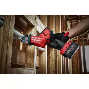 Milwaukee M18 FUEL 18-Volt Lithium-Ion Brushless Cordless HACKZALL Reciprocating Saw/Circular Saw/Grinder Combo Kit (3-Tool)