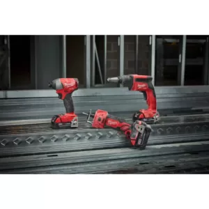 Milwaukee M18 FUEL 18-Volt Lithium-Ion Brushless Cordless Drywall Screw Gun Compact Kit with M18 Cut Out Tool