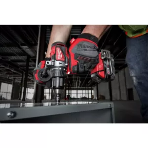 Milwaukee M18 18-Volt Lithium-Ion Brushless Cordless Hammer Drill and Impact Combo Kit with M18 4-1/2 in. Cut-Off/Grinder