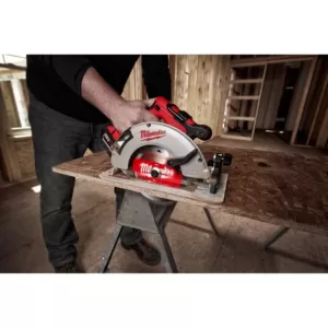 Milwaukee M18 18-Volt Lithium-Ion Brushless Cordless Hammer Drill and Circular Saw Combo Kit (2-Tool) with Two 4.0 Ah Batteries