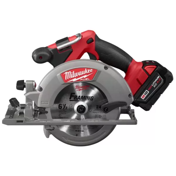 Milwaukee M18 FUEL 18-Volt Lithium-Ion Brushless Cordless Combo Kit (5-Tool) with  M18 FUEL Cordless Jig Saw